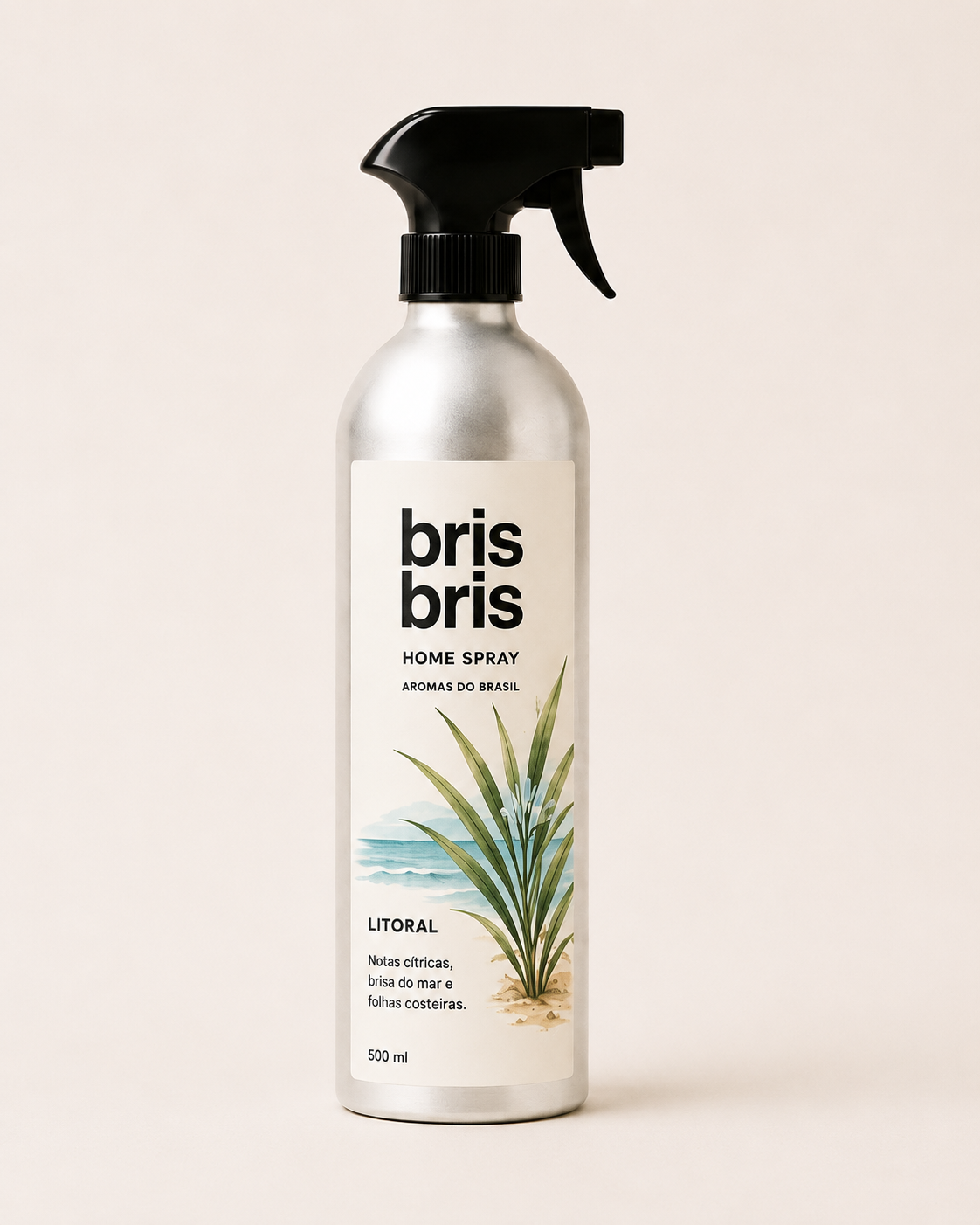 bris bris Litoral — home spray em alumínio